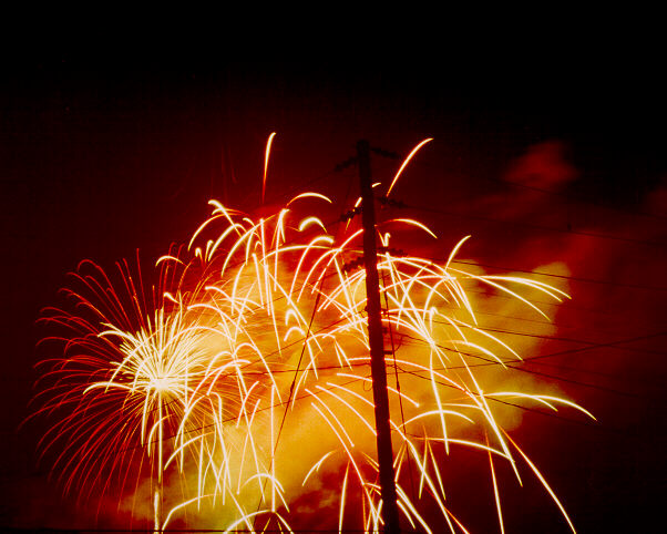 Fireworks in Covington