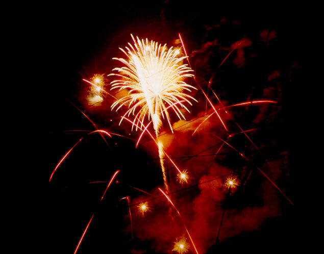 Fireworks in Covington