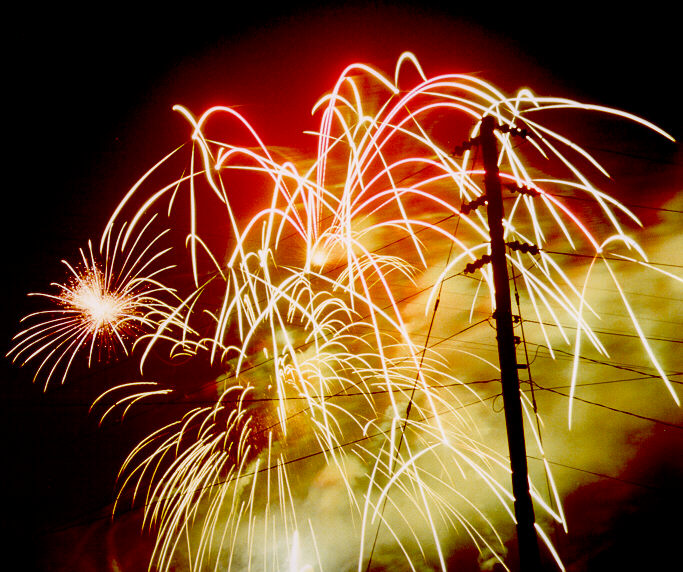 Fireworks in Covington