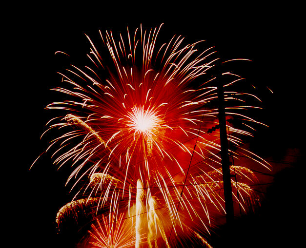 Fireworks in Covington