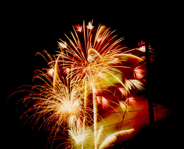 Fireworks in Covington
