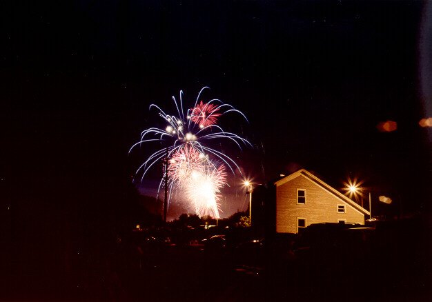 Fireworks in Covington