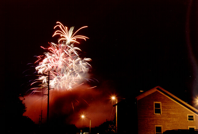 Fireworks in Covington