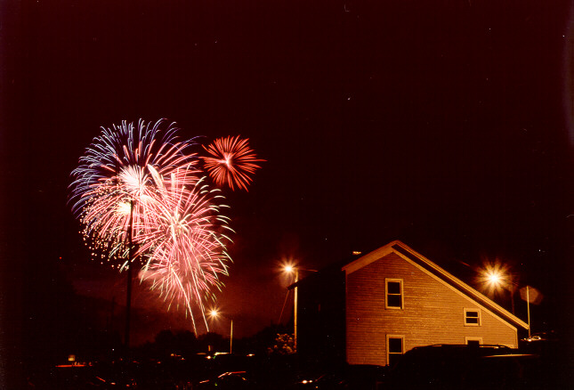 Fireworks in Covington