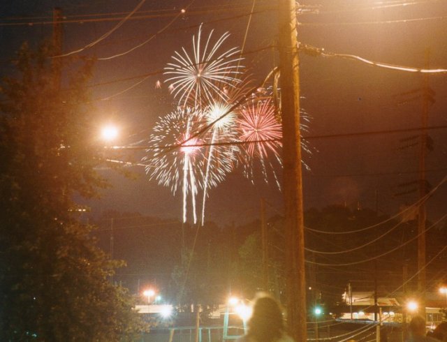 Fireworks in Covington