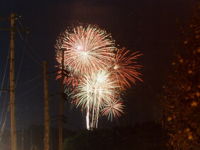 Fireworks in Covington