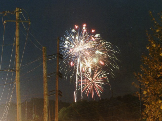 Fireworks in Covington