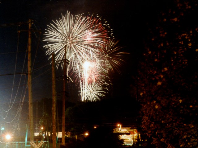 Fireworks in Covington