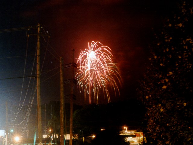 Fireworks in Covington