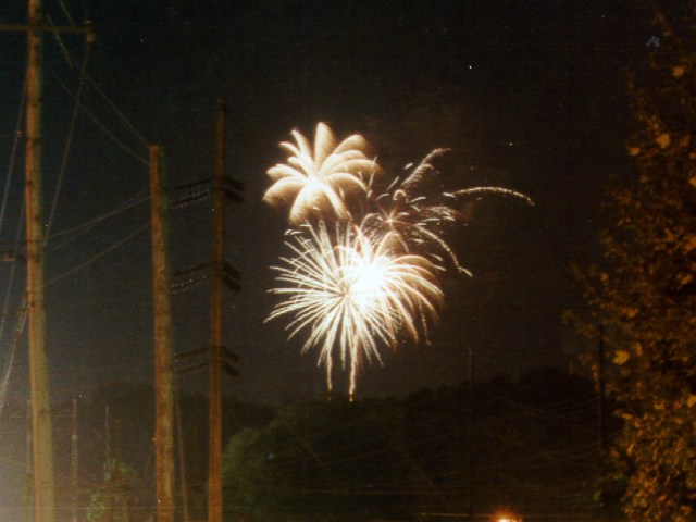 Fireworks in Covington