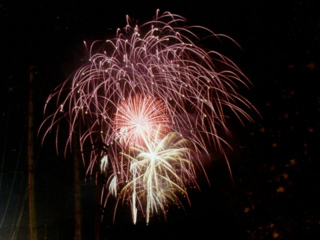 Fireworks in Covington